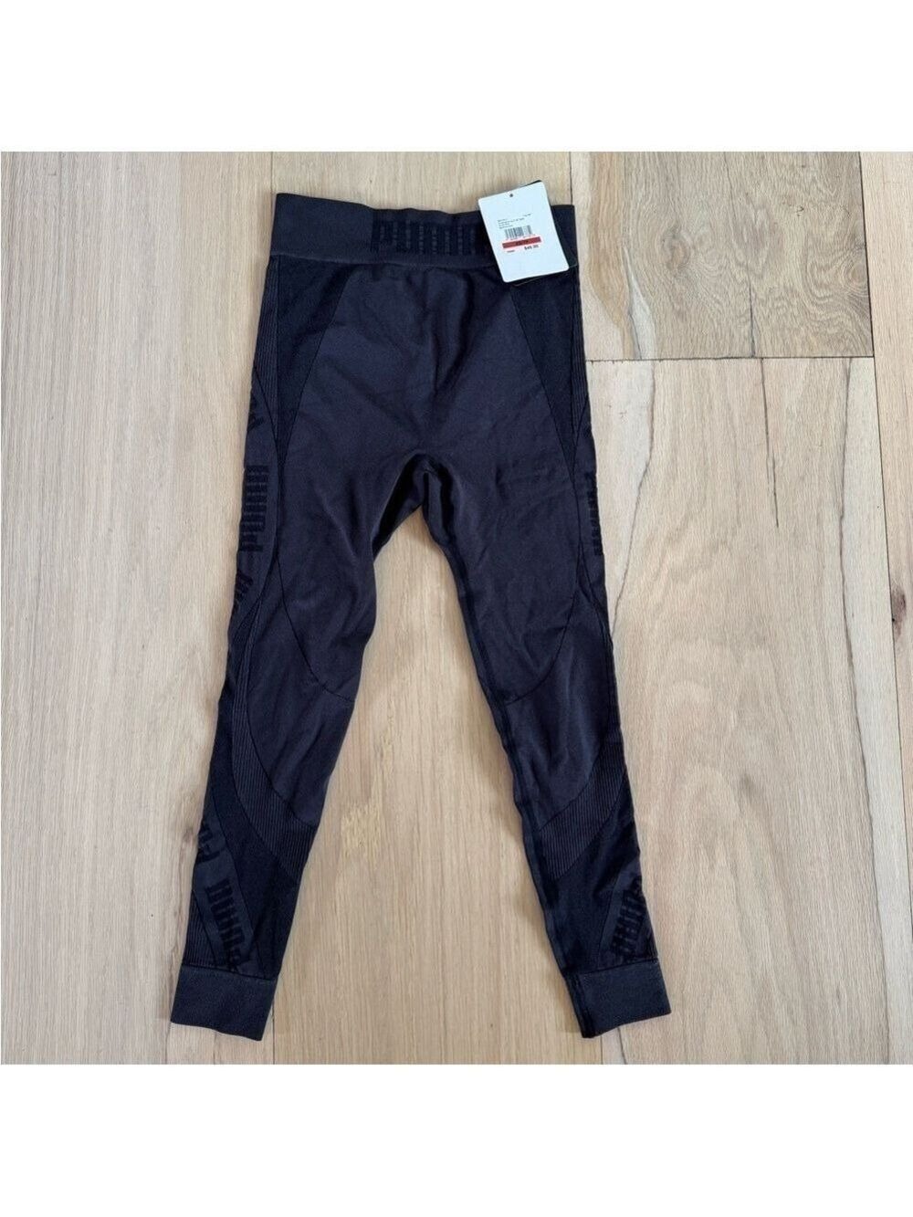 Puma Tights Yoga Pants Black Workout Leggings Size XS NWT
